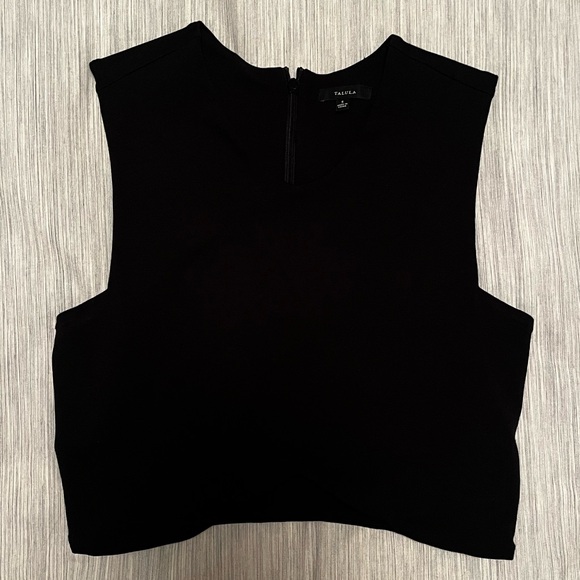 TALULA HIGH NECK CROP - Picture 1 of 3